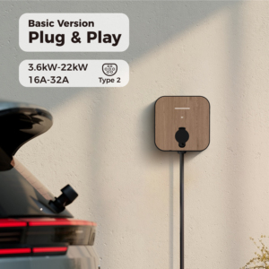 EU Residential Type2 Car EV Charger Station 7.4kW 32A Plug & Play