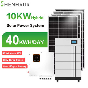 Complete Off-Grid Hybrid Solar Kit 5kw 10kw