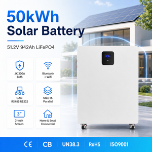 50Kwh Lithium Battery 48V Home Energy Storage System 51.2V 280Ah 560Ah