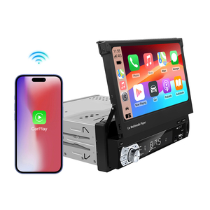 Retractable 7 Inch Touch Screen 1 Din Stereo MP5 Car Player