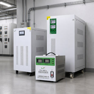 Three Phase Servo Carbon Brush Voltage Stabilizer 380V 220V